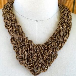 A handmade necklace.